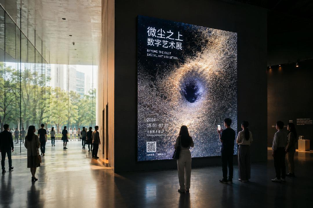 小程序扫码上传大屏互动案例图
